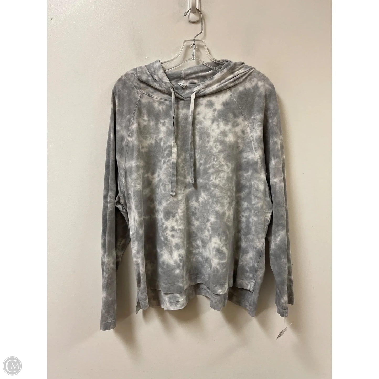 Sweatshirt Hoodie By Old Navy In Grey, Size: Xl