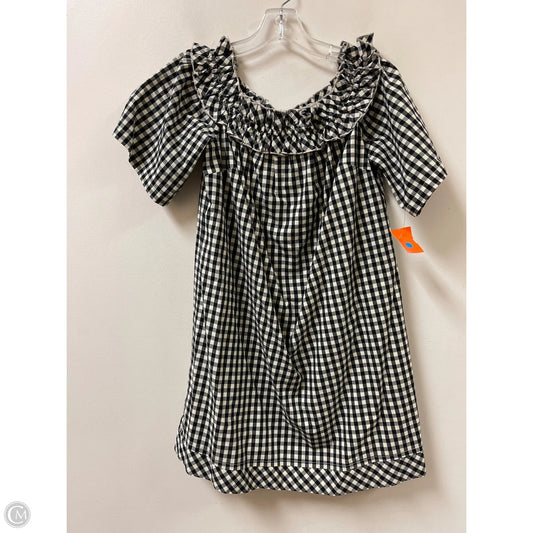 Dress Casual Short By Vineyard Vines In Black & White, Size: L