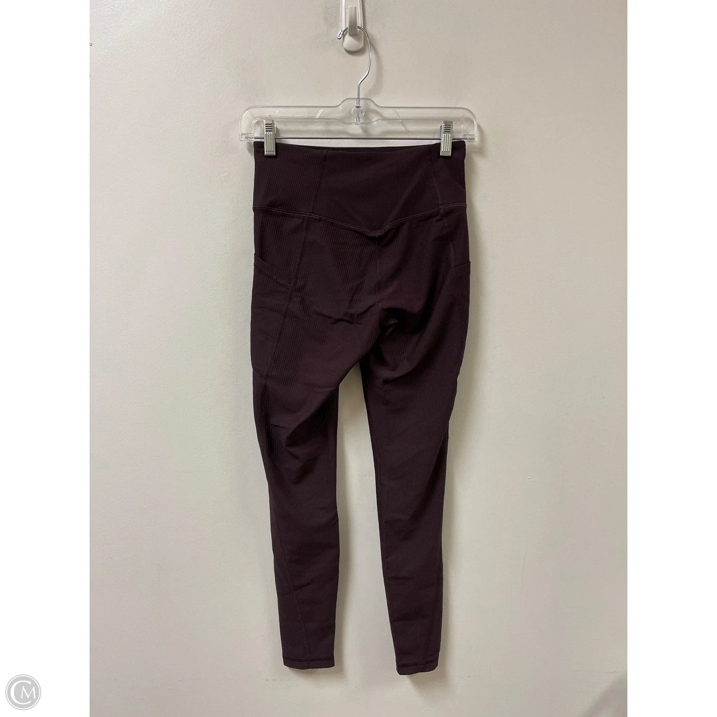 Athletic Leggings By Old Navy In Red, Size: S