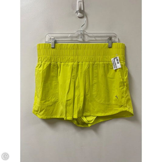 Athletic Shorts By Joy Lab In Yellow, Size: L
