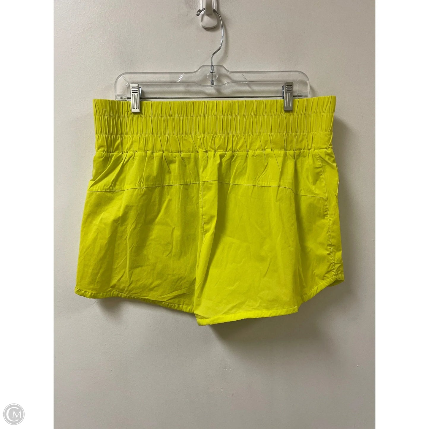 Athletic Shorts By Joy Lab In Yellow, Size: L