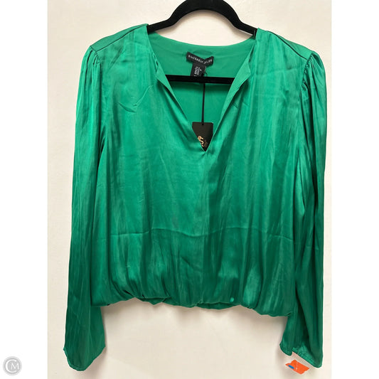 Top Long Sleeve By Sincerely Jules In Green, Size: Xl