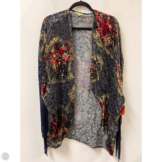Kimono By Gianni Bini In Floral Print, Size: Xs