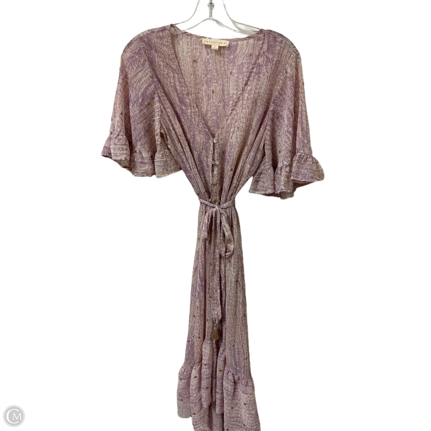 Dress Casual Maxi By Lovestitch In Purple, Size: L