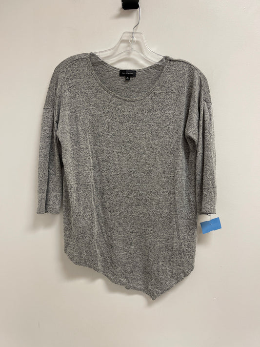 Top Long Sleeve By Limited In Grey, Size: Xs