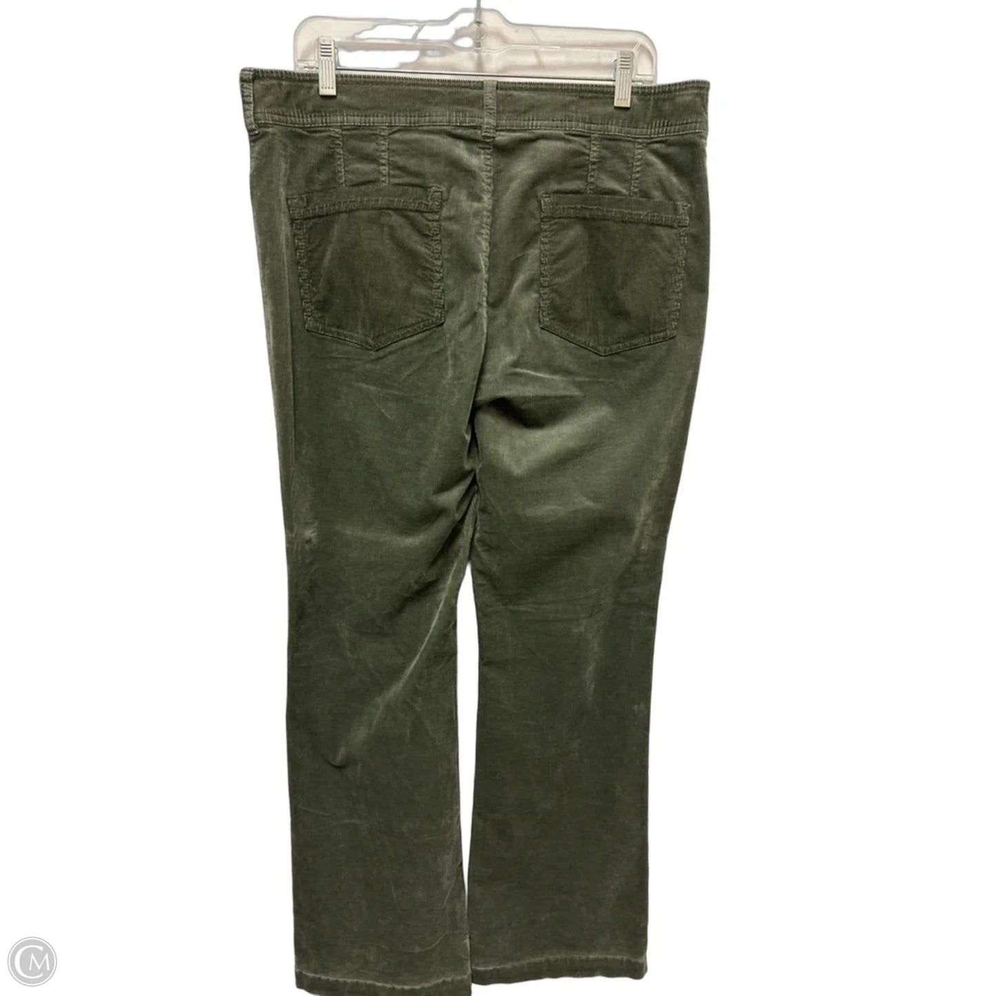 Pants Corduroy By Pilcro In Green, Size: 14