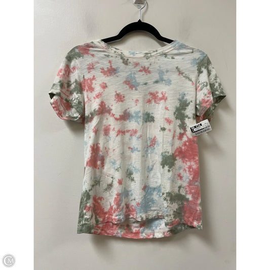 Top Short Sleeve By Sanctuary In Tie Dye Print, Size: Xs