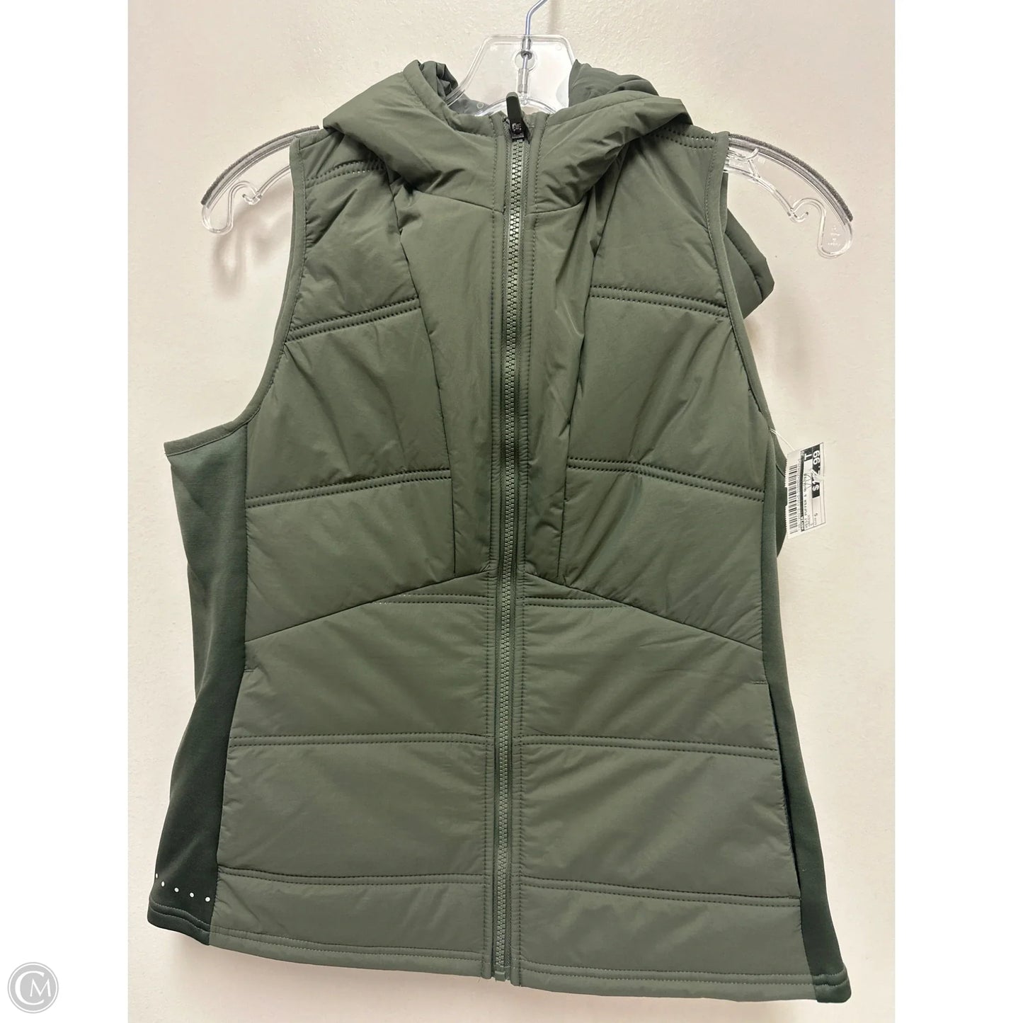 Vest Puffer & Quilted By Avia In Green, Size: S
