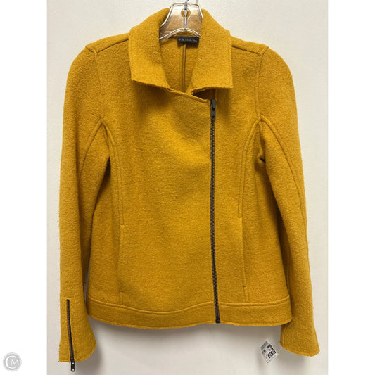 Jacket Other By Tahari In Yellow, Size: Xs