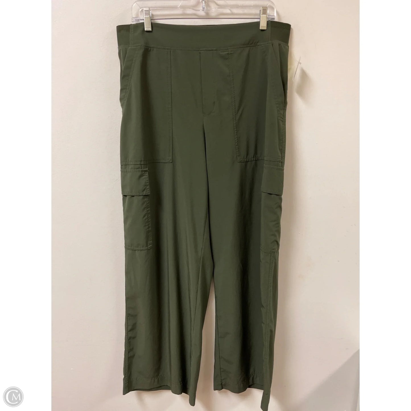 Athletic Capris By Athleta In Green, Size: Xl