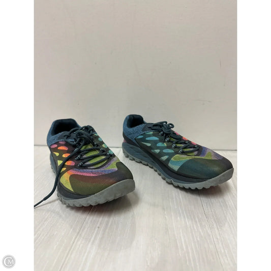 Shoes Athletic By Merrell In Rainbow Print, Size: 11