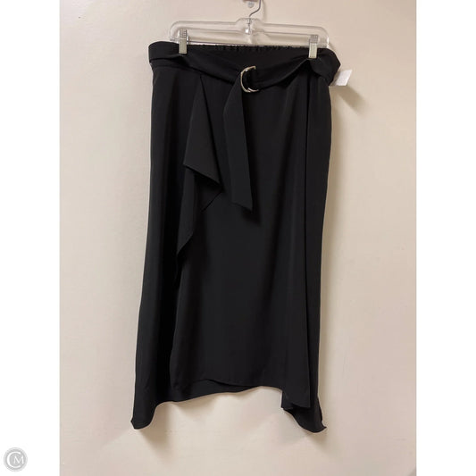 Skirt Midi By Alfani In Black, Size: 16