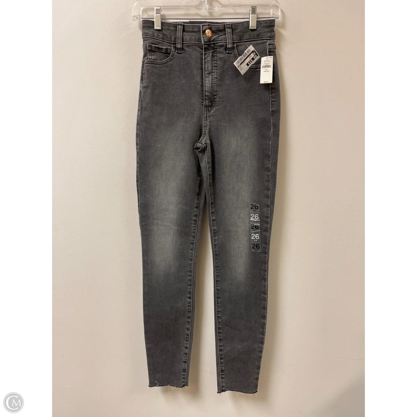 Jeans Skinny By Gap In Grey, Size: 2