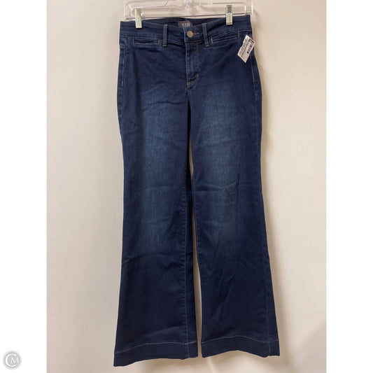 Jeans Straight By Not Your Daughters Jeans In Blue Denim, Size: 0
