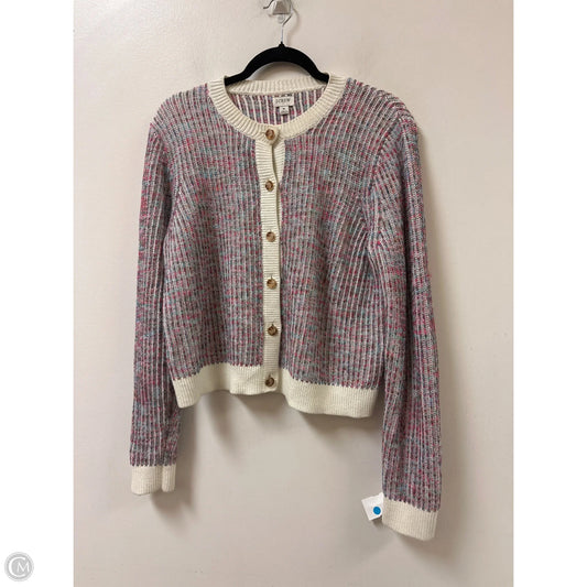 Sweater Cardigan By J. Crew In Multi-colored, Size: M