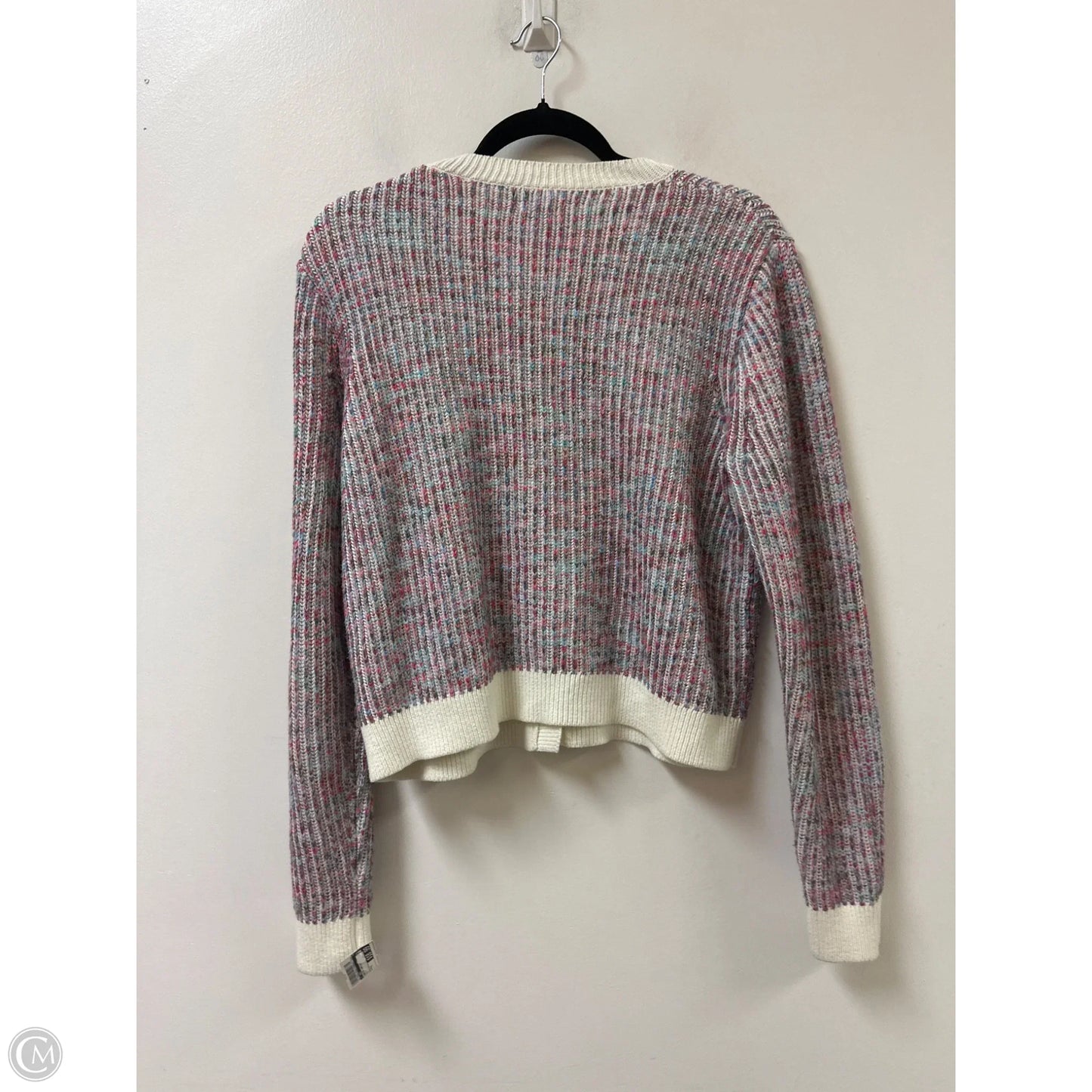 Sweater Cardigan By J. Crew In Multi-colored, Size: M