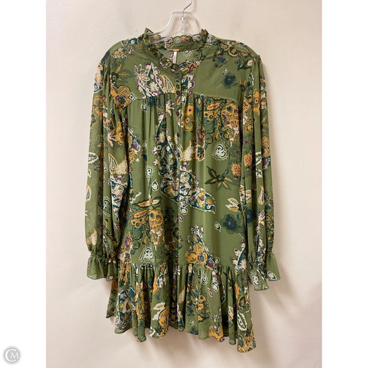 Dress Casual Short By Free People In Green, Size: Xs