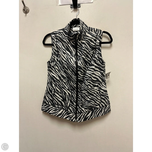 Vest Other By Chicos In Zebra Print, Size: S