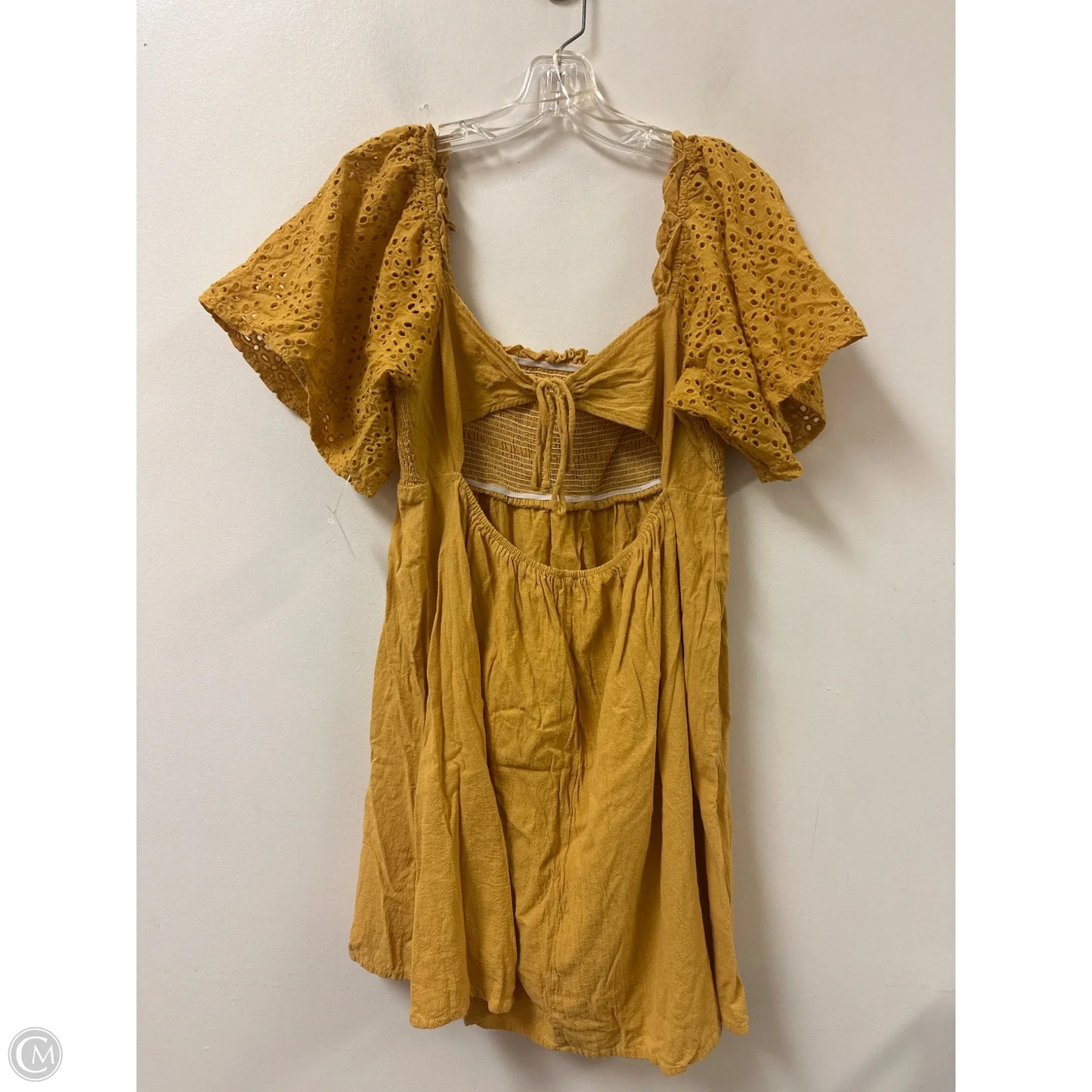 Dress Casual Short By Umgee In Yellow, Size: L