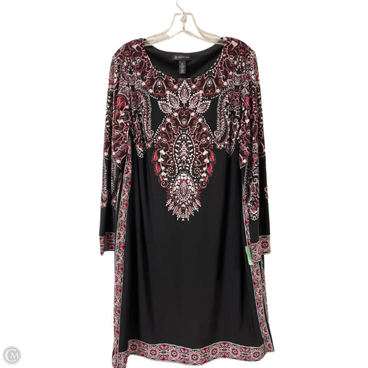 Dress Casual Midi By Inc In Black, Size: 2x
