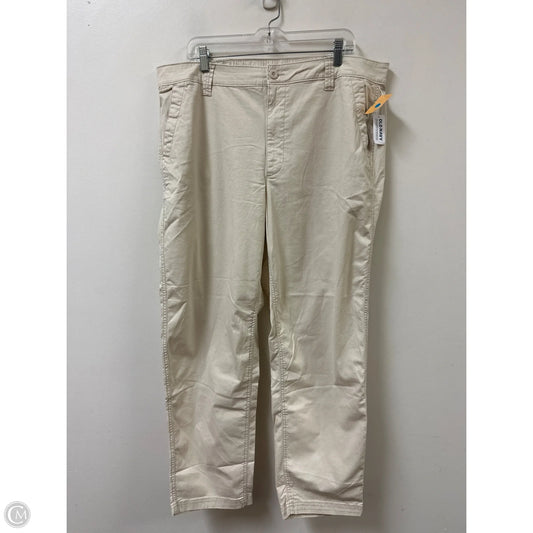 Pants Chinos & Khakis By Old Navy In Cream, Size: 16