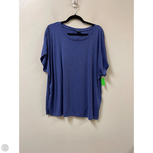 Top Short Sleeve By 32 Degrees In Purple, Size: Xl