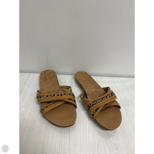 Sandals Flats By Blowfish In Beige, Size: 9