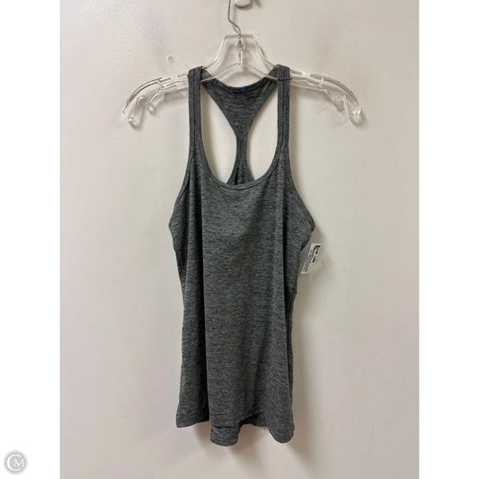 Athletic Tank Top By Clothes Mentor In Grey, Size: M