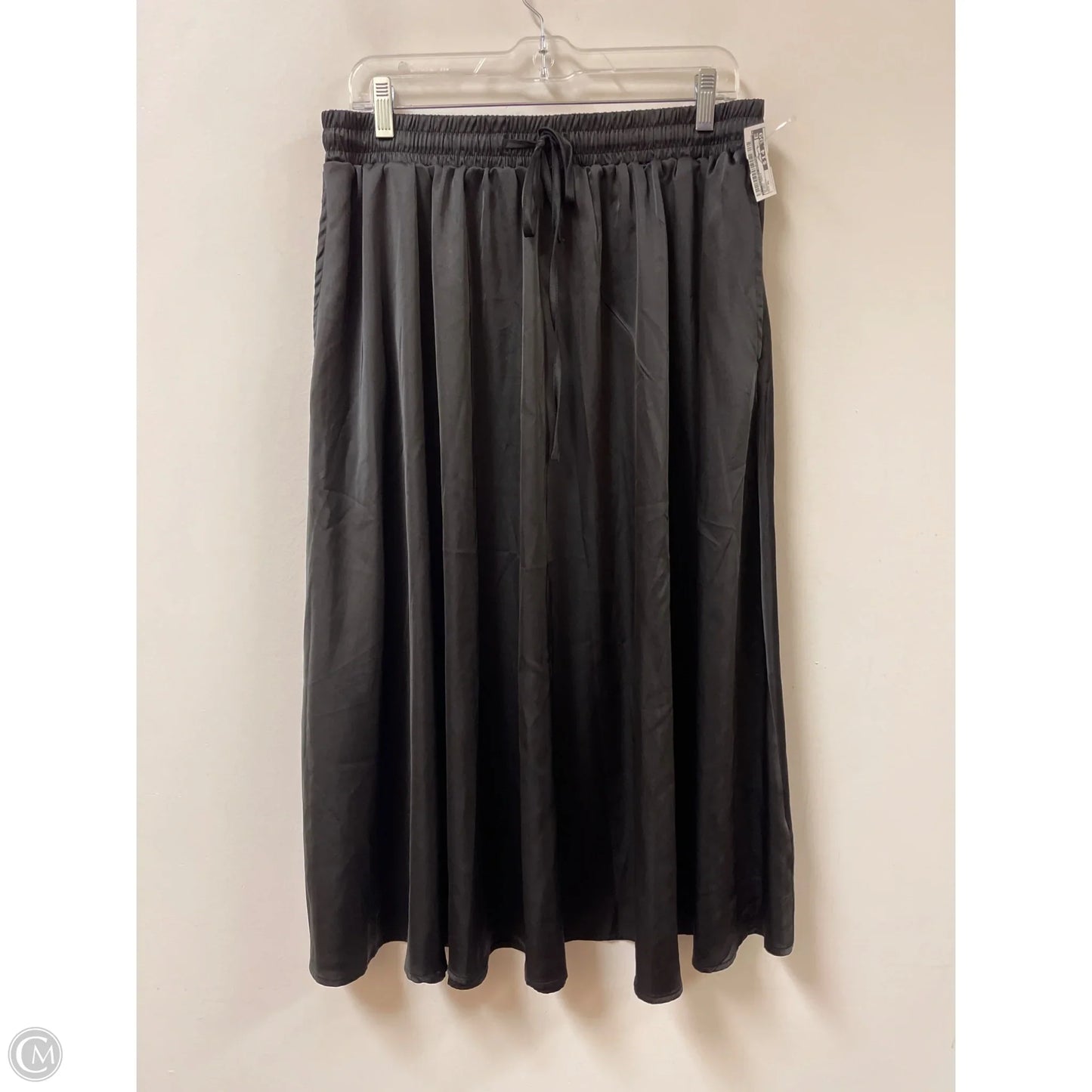Skirt Maxi By Clothes Mentor In Black, Size: Xl