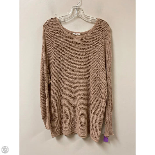 Tunic Long Sleeve By Clothes Mentor In Pink, Size: L