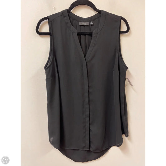 Top Sleeveless By Apt 9 In Black, Size: Xl