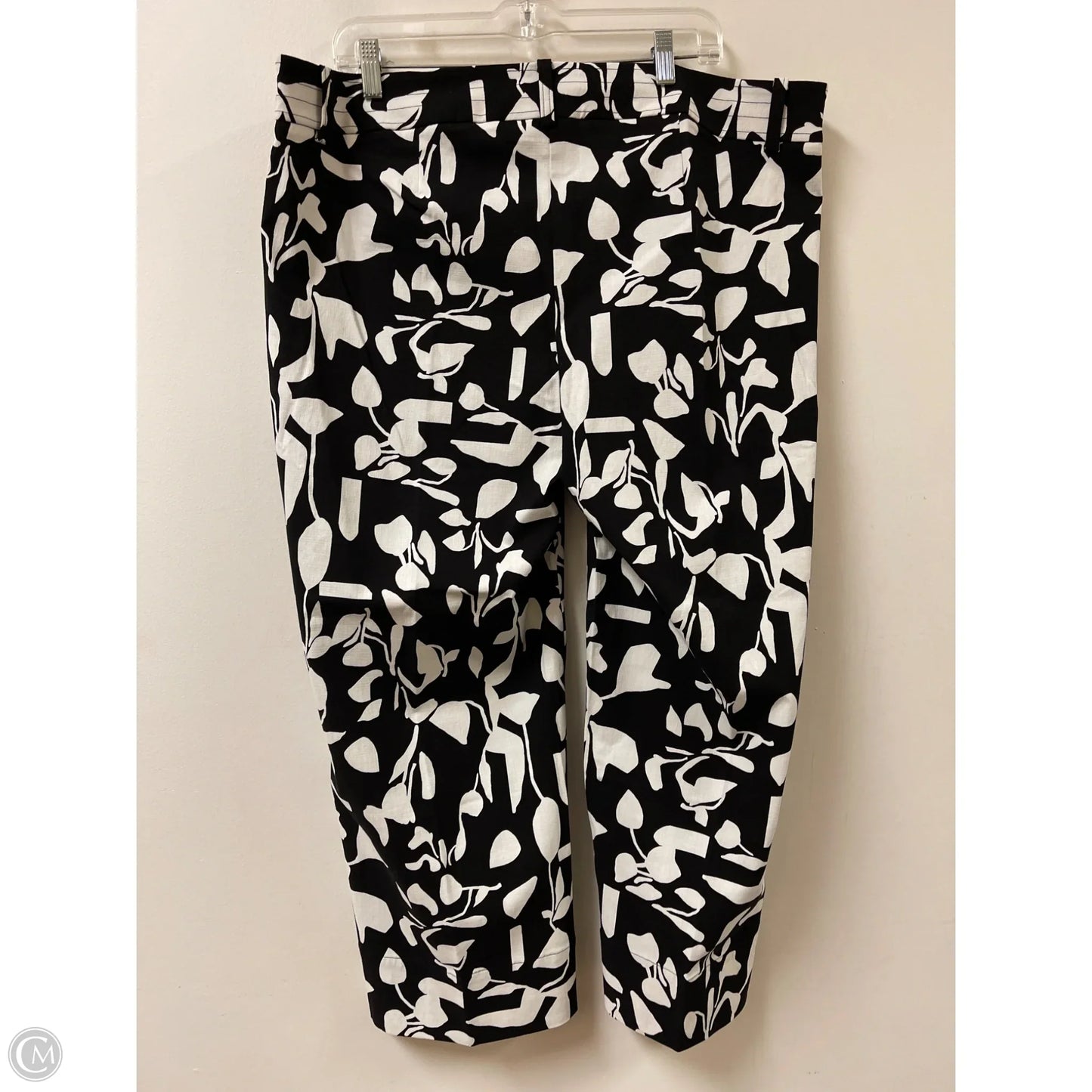 Pants Wide Leg By Chicos In Black & White, Size: 20