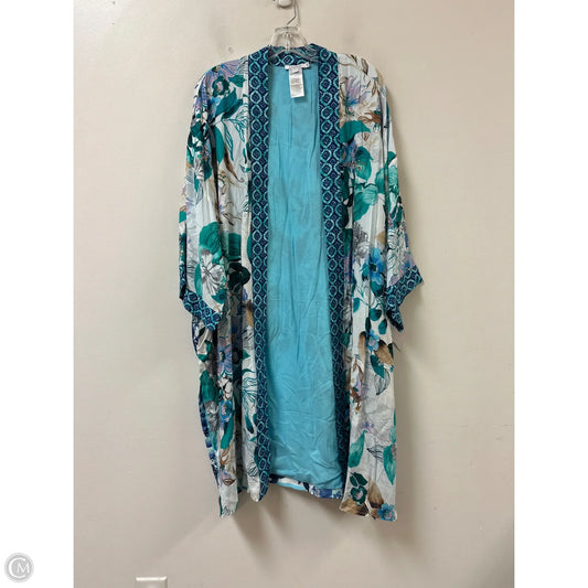 Cardigan By Chicos In Blue, Size: Xl