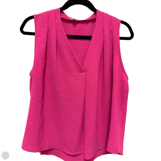 Top Short Sleeve By Jodifl In Pink, Size: S