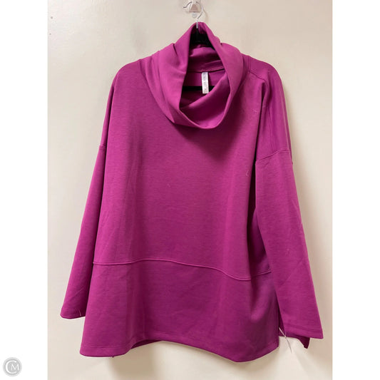 Sweater By Clothes Mentor In Purple, Size: 2x