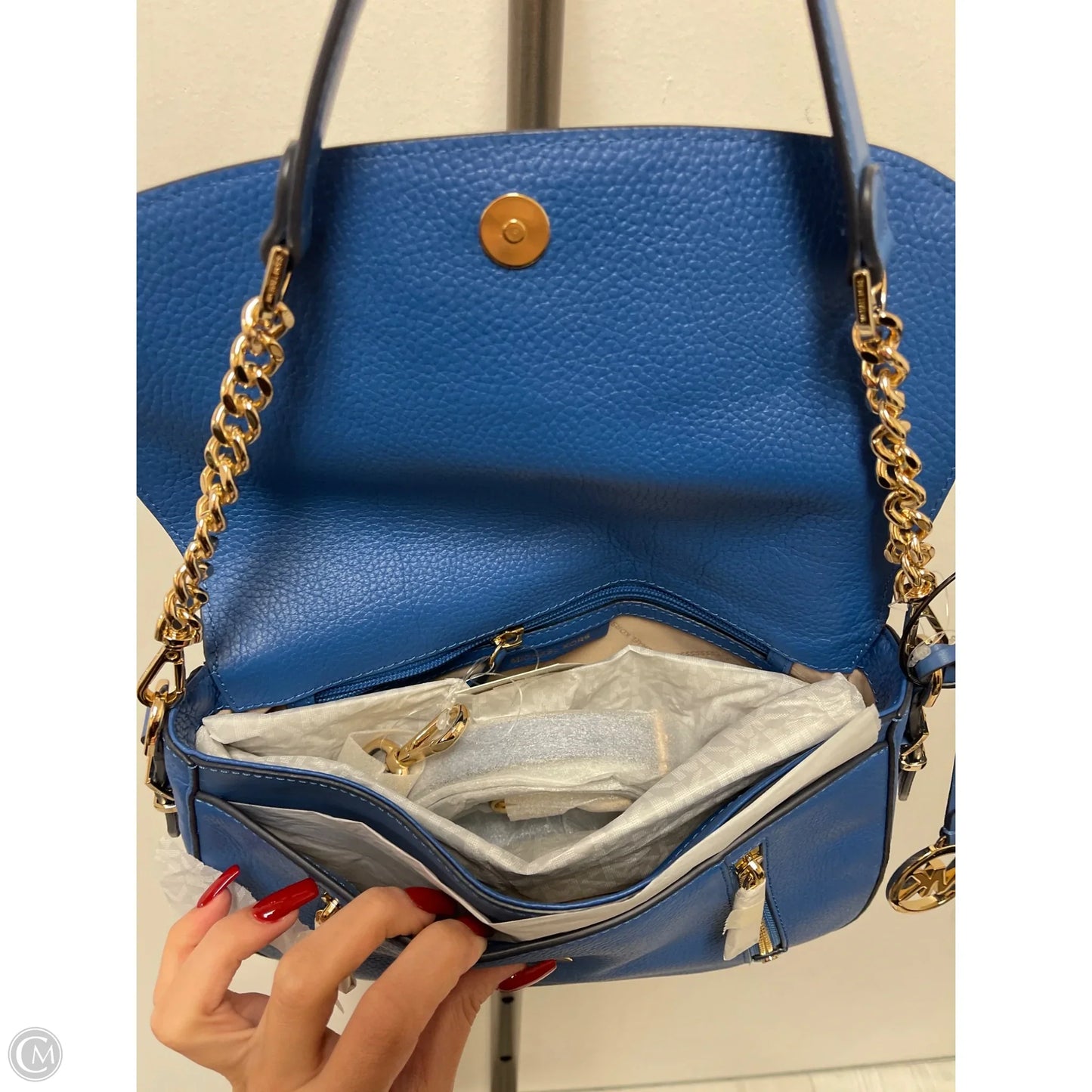 Handbag Designer By Michael Kors, Size: Medium