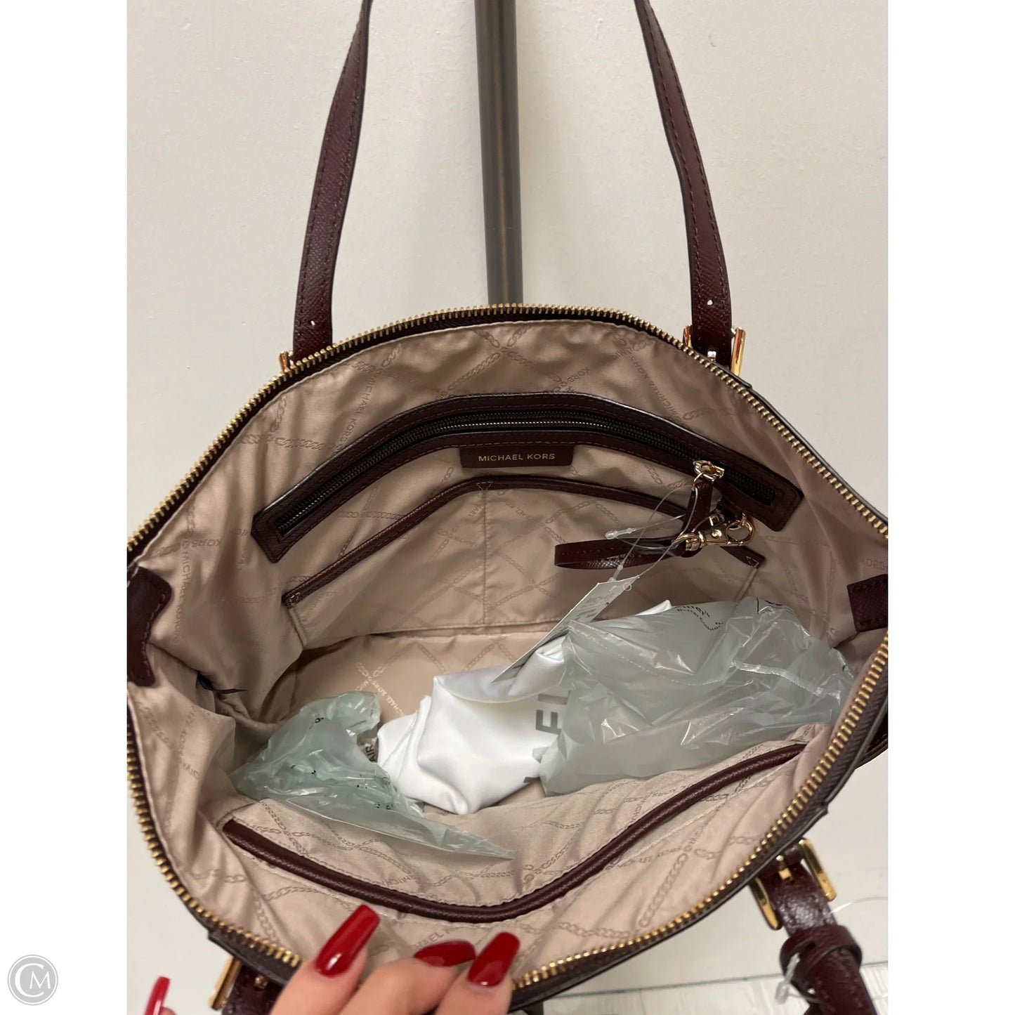 Handbag Designer By Michael Kors, Size: Large