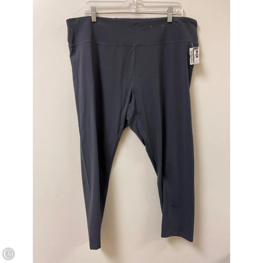 Athletic Leggings By Flx In Grey, Size: 3x