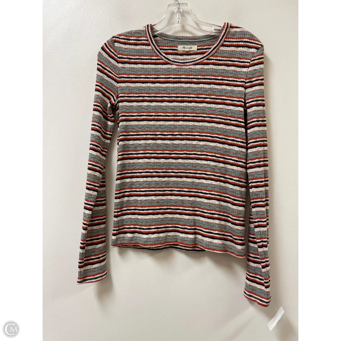 Top Long Sleeve By Madewell In Multi-colored, Size: S