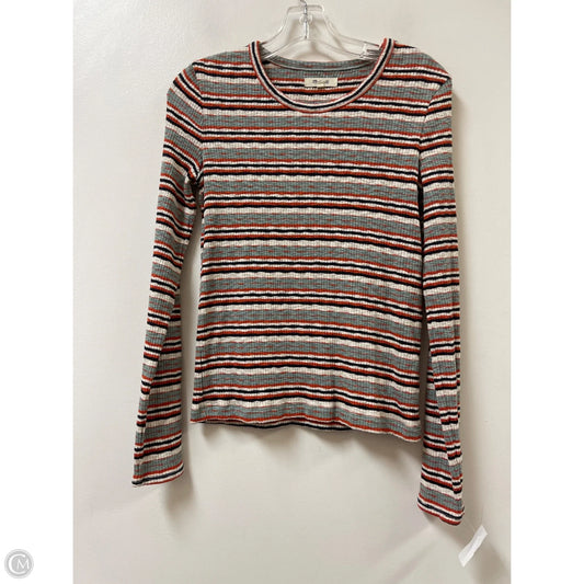 Top Long Sleeve By Madewell In Multi-colored, Size: S