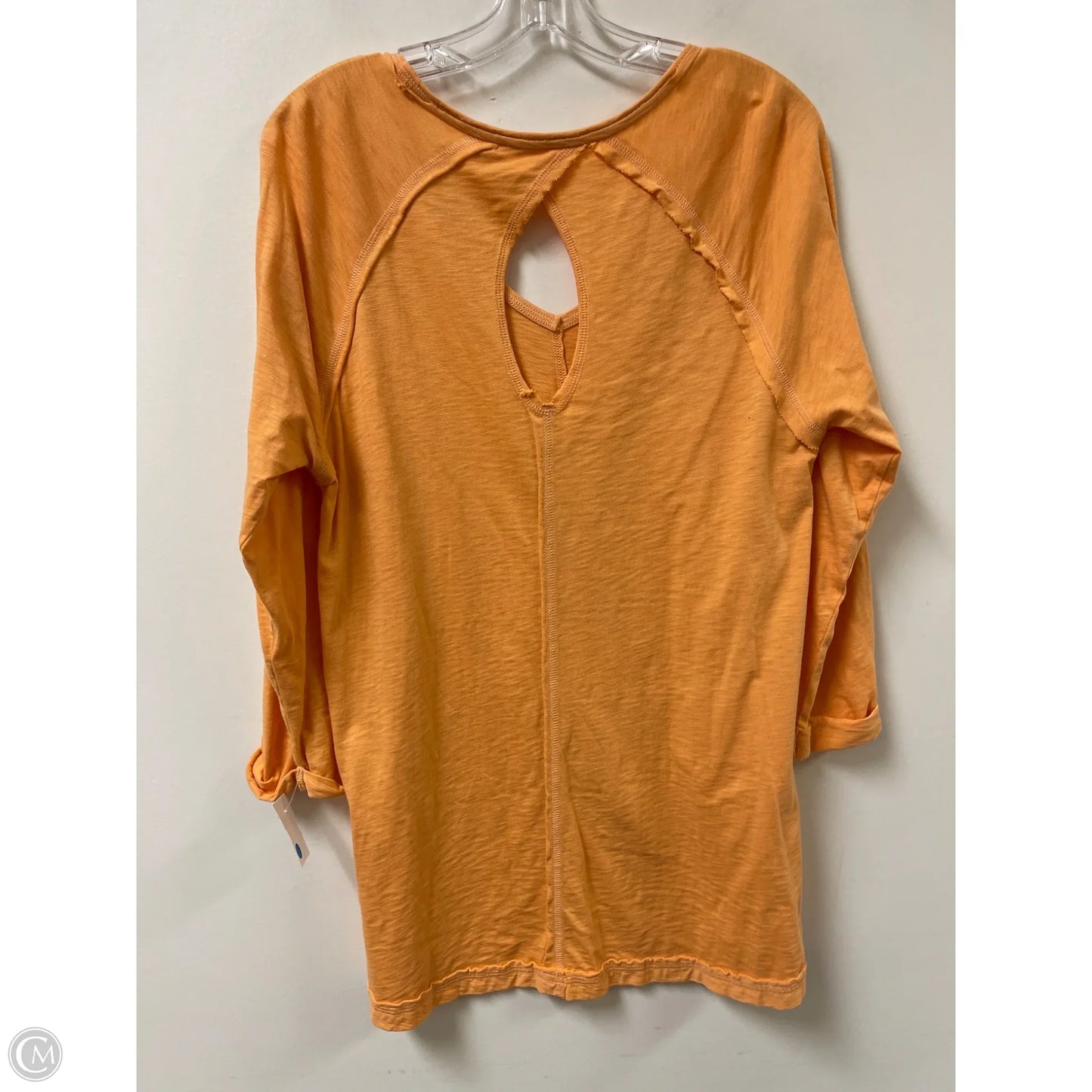 Tunic Long Sleeve By Soft Surroundings In Orange, Size: M