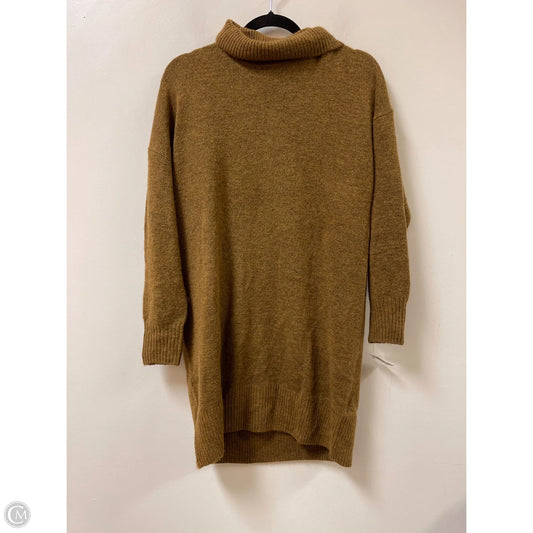 Dress Sweater By Gap In Brown, Size: Xs