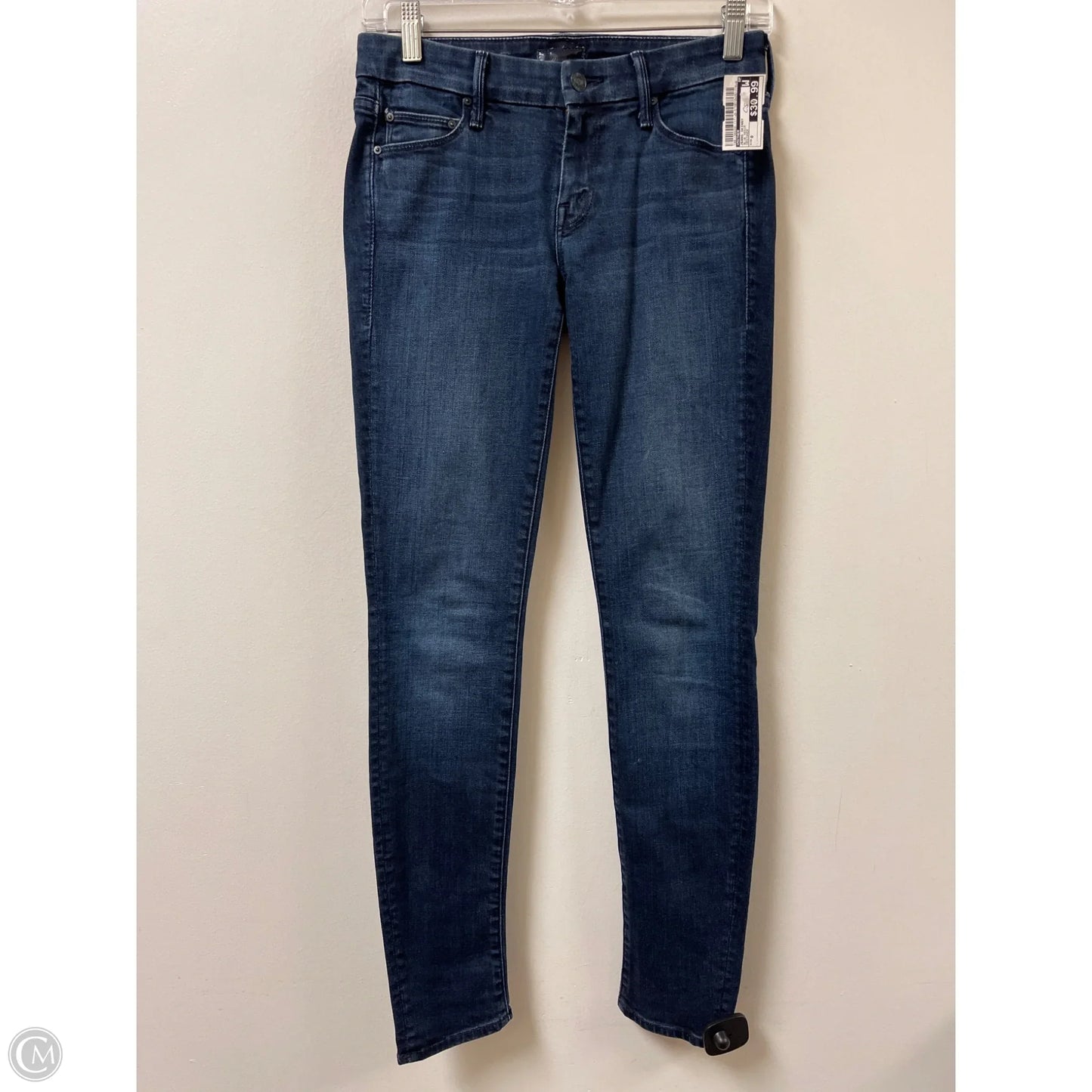 Jeans Skinny By Mother In Blue Denim, Size: 0