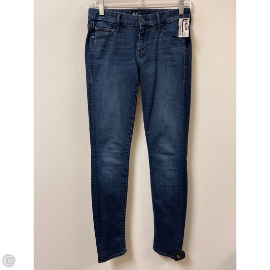 Jeans Skinny By Mother In Blue Denim, Size: 0