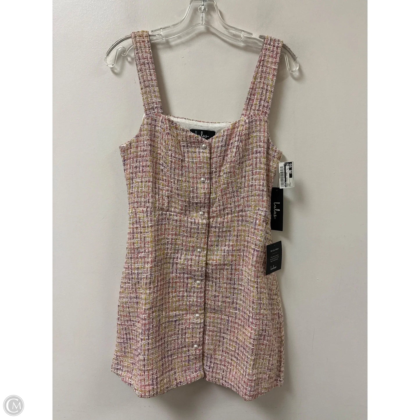 Dress Casual Short By Lulus In Pink, Size: M