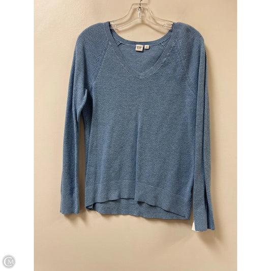 Top Long Sleeve By Gap In Blue, Size: M