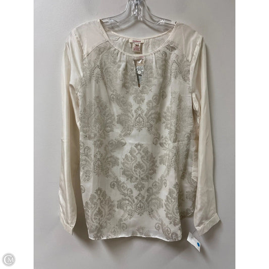 Top Long Sleeve By Sundance In Cream, Size: L