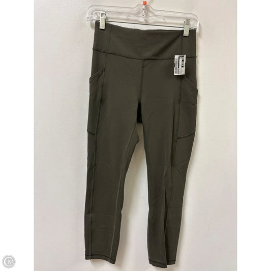 Athletic Leggings By Lululemon In Green, Size: S