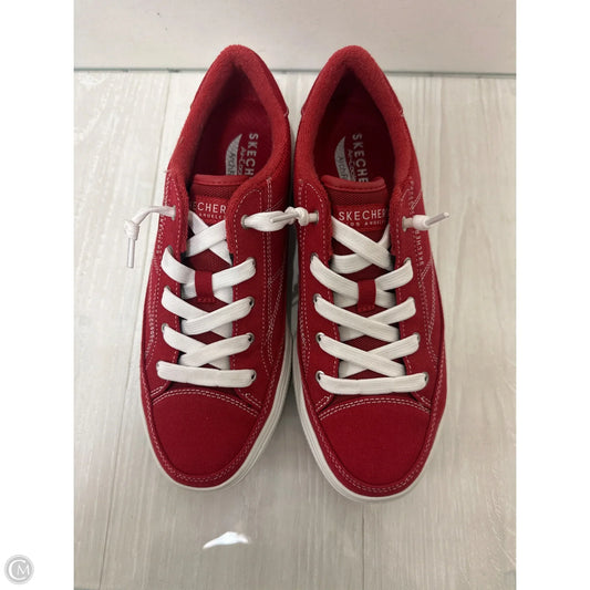 Shoes Sneakers By Skechers In Red, Size: 9