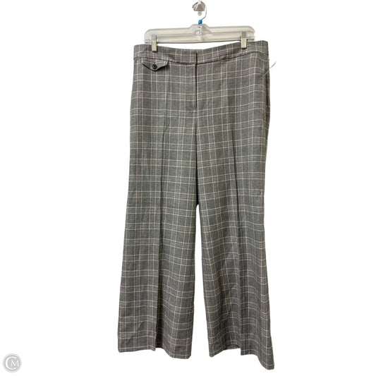 Pants Dress By Loft In Grey & Pink, Size: 12